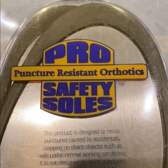 KP industries Pro Safety soles orthotics 12-14 - Picture 4 of 7